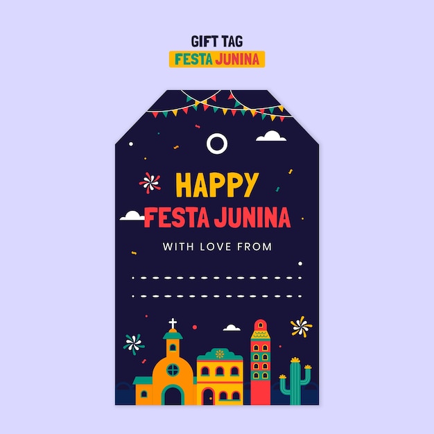 PSD gratuit modèle de célébration de la festa junina