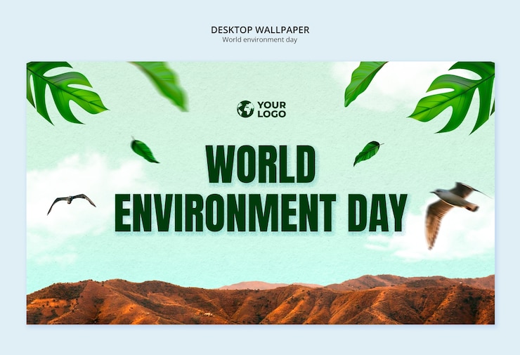 PSD gratuit modèle de célébration de la journée mondiale de l'environnement