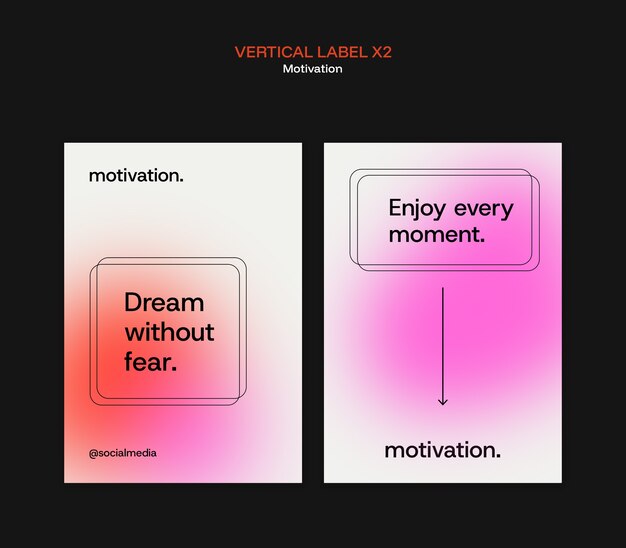 Modèle de citations motivationnelles créatives