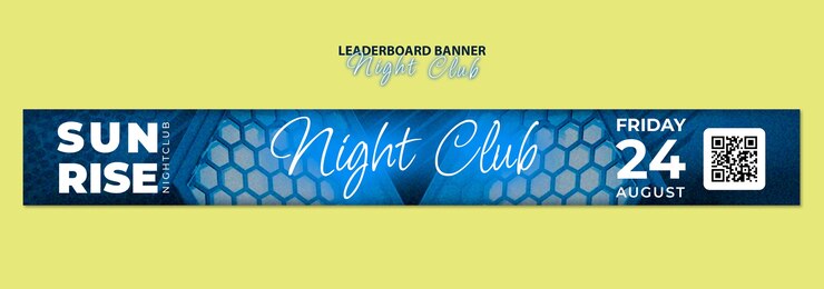 PSD gratuit modèle de conception du club de nuit