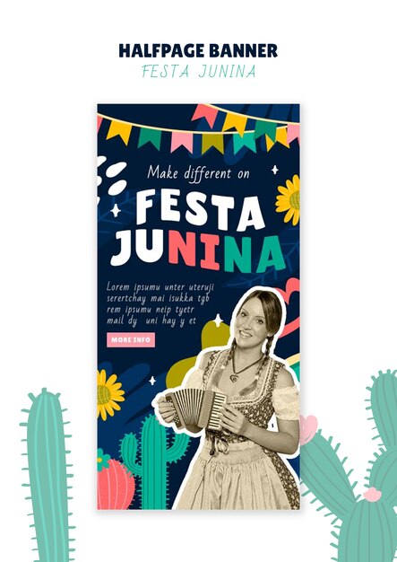 Le modèle de conception de Festa Junina
