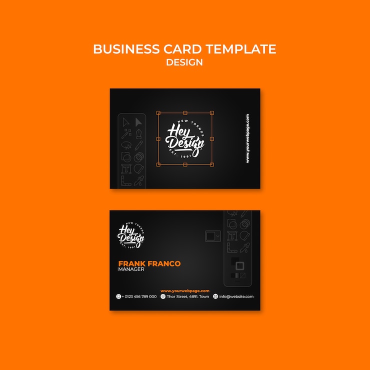 PSD gratuit modèle de conception graphique