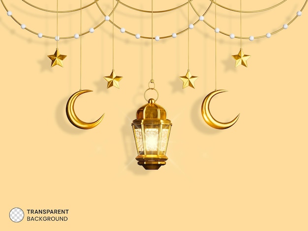 PSD gratuit modèle de conception de publication de médias sociaux ramadan mubarak 3d