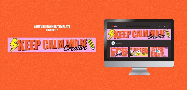PSD gratuit modèle de créativité design plat