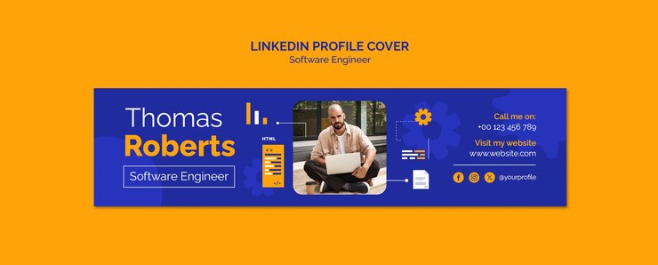 PSD gratuit modèle d'emploi d'ingénieur logiciel
