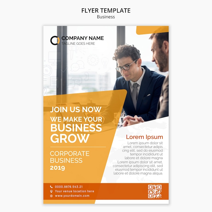 PSD gratuit modèle de flyer professionnel