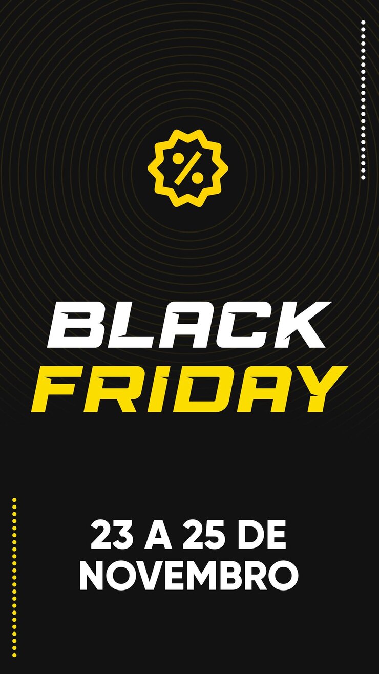 PSD gratuit modèle d'histoires du vendredi noir