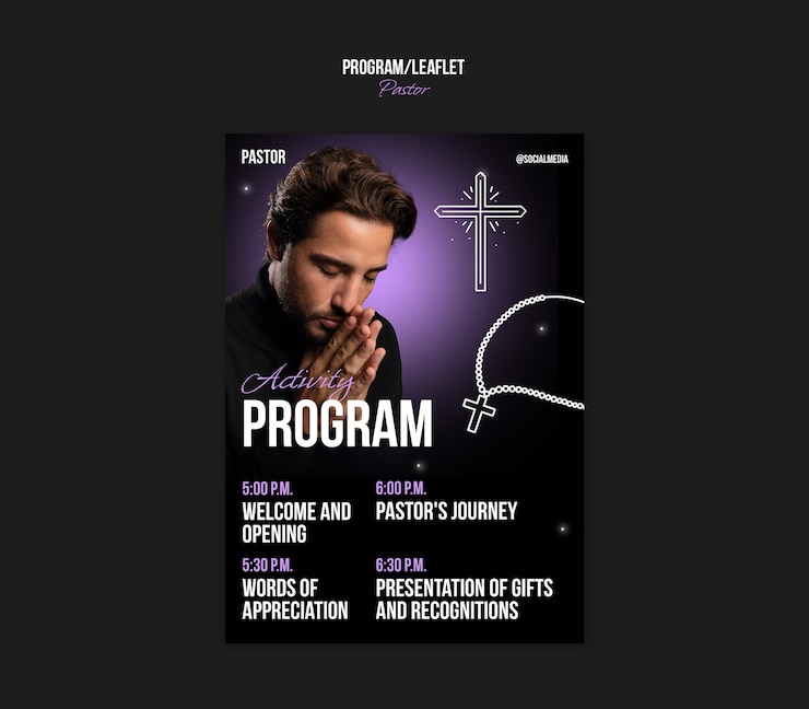 PSD gratuit un modèle de leadership pastoral inspirant