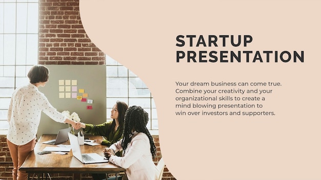 presentations powerpoint gratuit PSD gratuit modèle de présentation de démarrage psd pour les petites entreprises