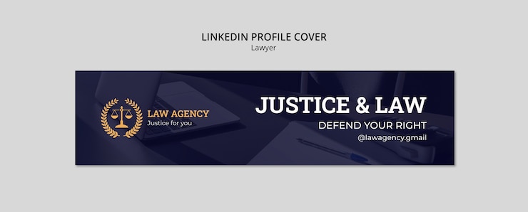 PSD gratuit modèle de profession d'avocat