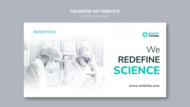 Modèle de promotion de médias sociaux de recherche scientifique