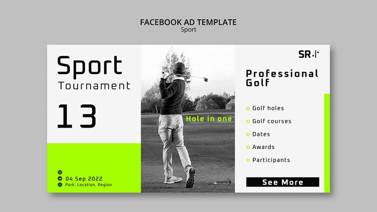 PSD gratuit modèle de promotion de médias sociaux de sport et d'activité