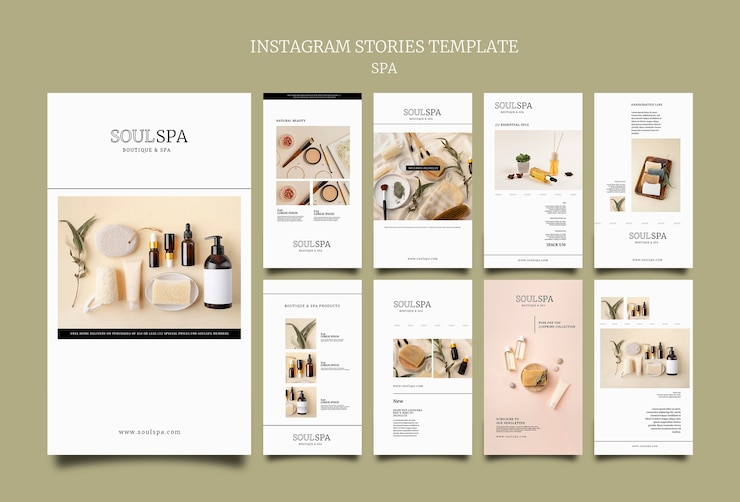 PSD gratuit modèle de publication instagram de catalogue de produits de conception plate