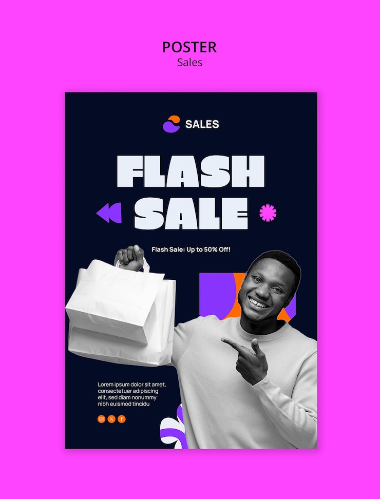 PSD gratuit modèle de vente promotionnelle spéciale