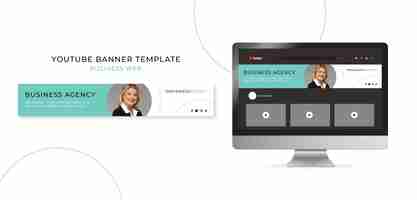 PSD gratuit modèle web d'entreprise design plat