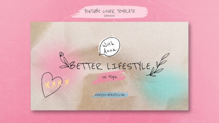 PSD gratuit modèle de yoga design plat