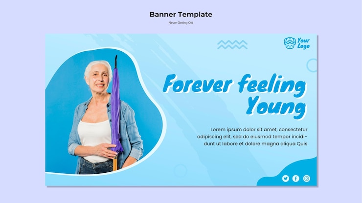 PSD gratuit ne jamais obtenir l'ancien modèle de bannière