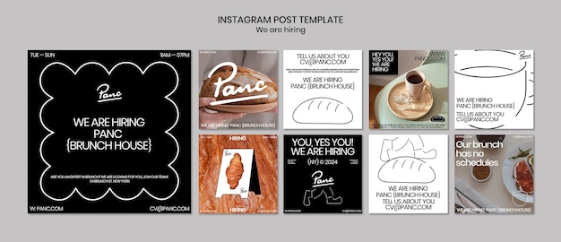 Nous Embauchons Des Postes Sur Instagram