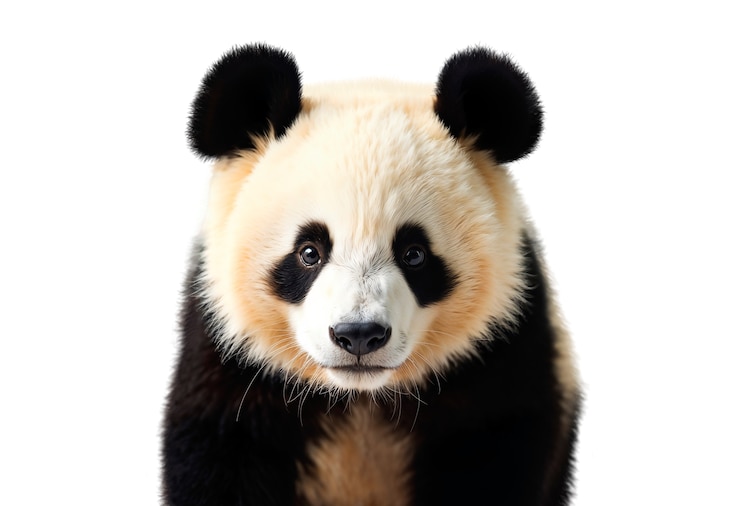 PSD gratuit l'ours adorable isolé