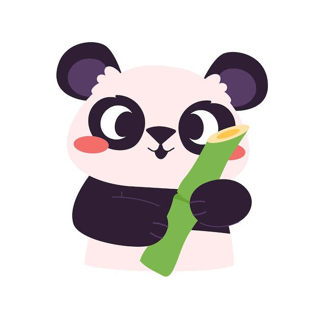 PSD gratuit ours panda mignon