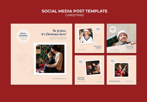 Pack De Messages Créatifs Festifs De Noël Ig