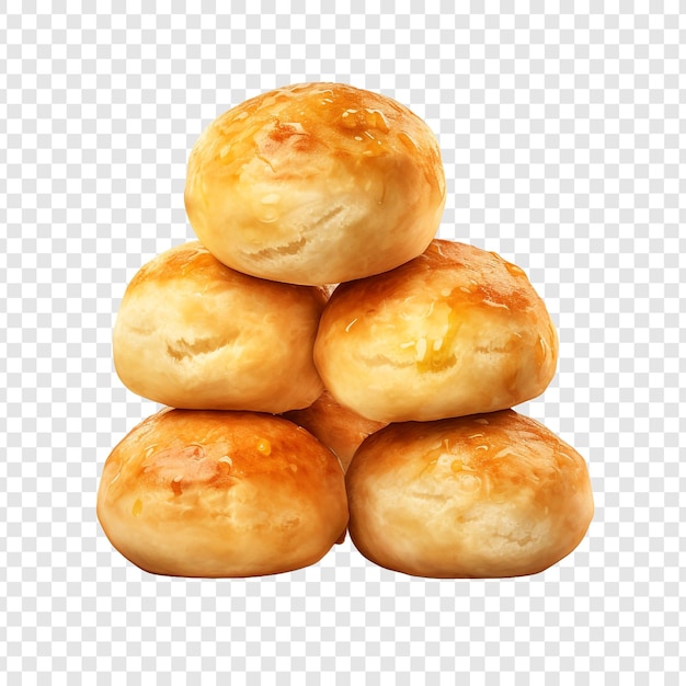 PSD gratuit pao de queijo isolé sur un fond transparent