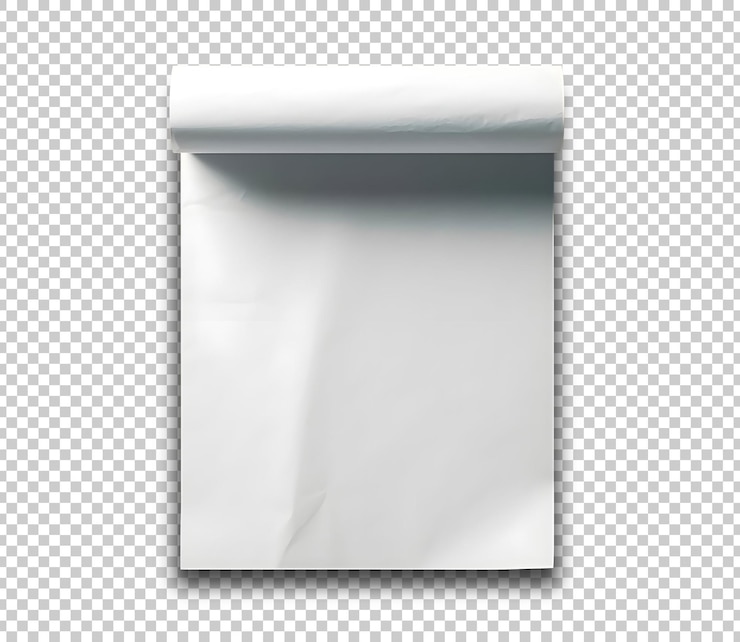 PSD gratuit papier blanc blanc