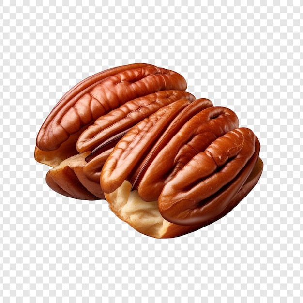 PSD gratuit pecan isolé sur un fond transparent