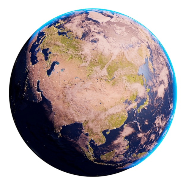 La planète Terre est isolée.