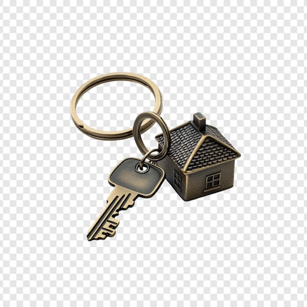 Le porte-clés de la maison, symbole de la propriété, des nouveaux débuts et de l'immobilier