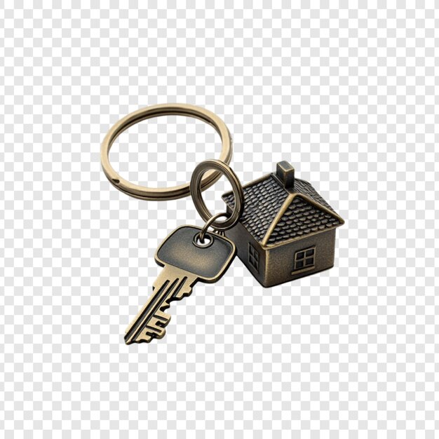 Le porte-clés de la maison, symbole de la propriété, des nouveaux débuts et de l'immobilier