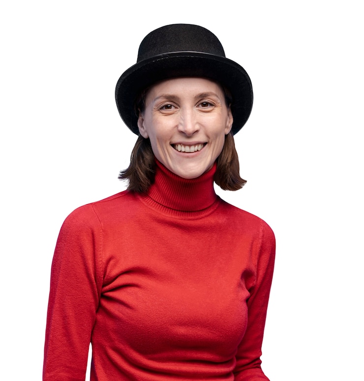 PSD gratuit portrait d'une femme d'âge moyen