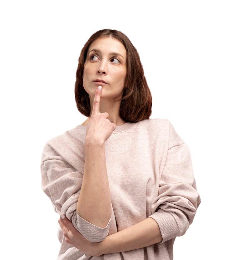 PSD gratuit portrait d'une femme d'âge moyen