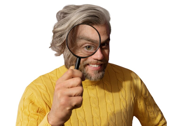 PSD gratuit portrait d'un homme d'âge moyen