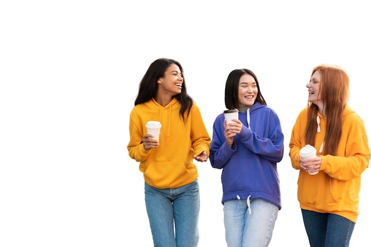PSD gratuit portrait d'une jeune fille avec un masque facial