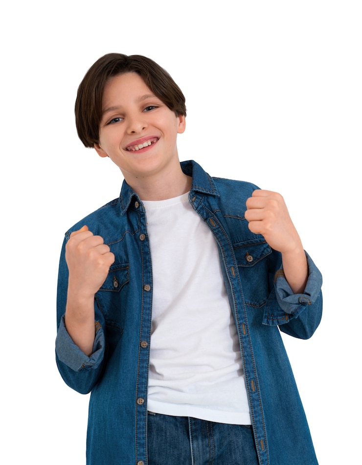 PSD gratuit portrait de jeunes garçons