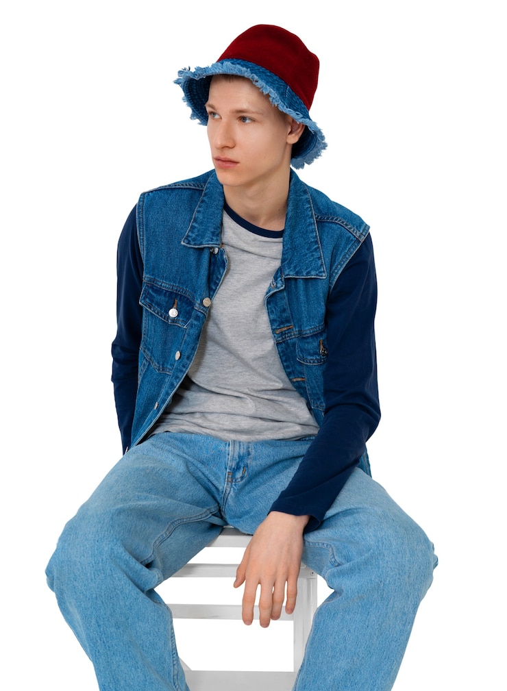 PSD gratuit portrait de jeunes garçons
