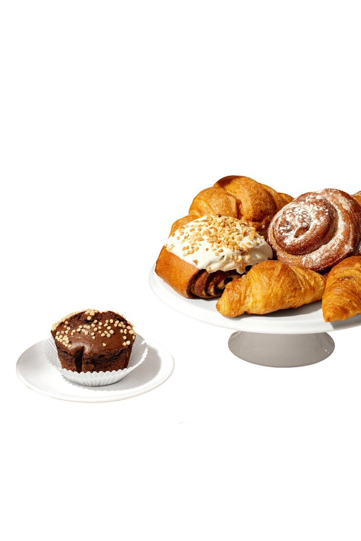 PSD gratuit des produits de boulangerie délicieux, nature morte.
