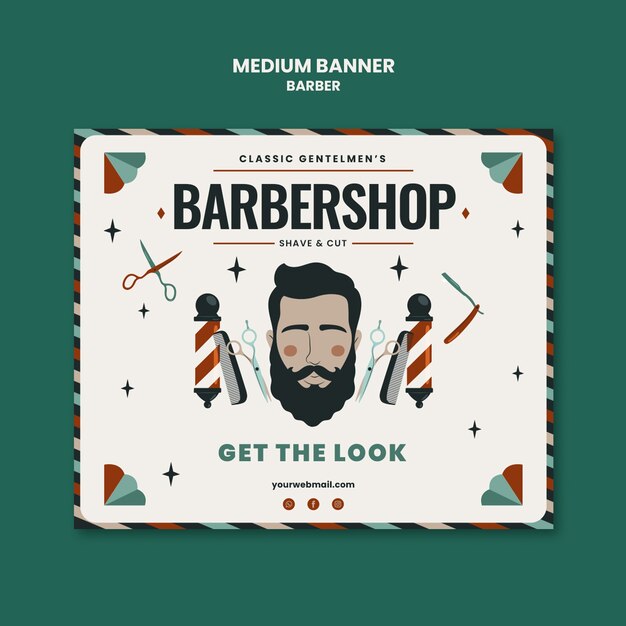 Projet de modèle de barbier