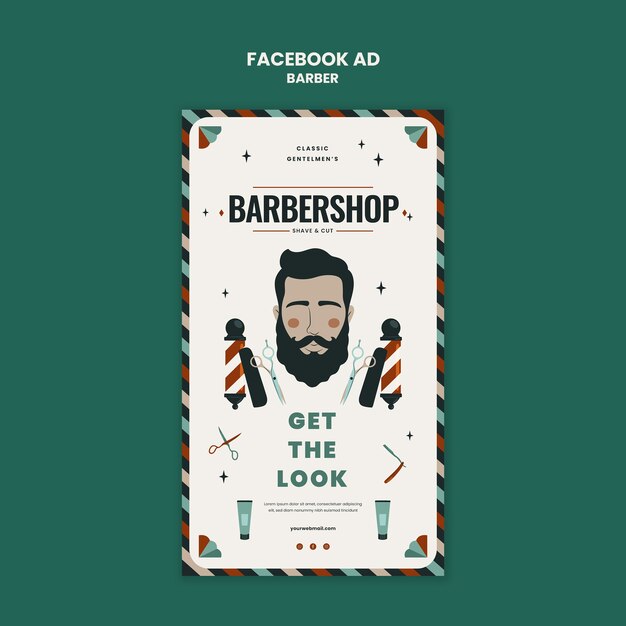 Projet de modèle de barbier