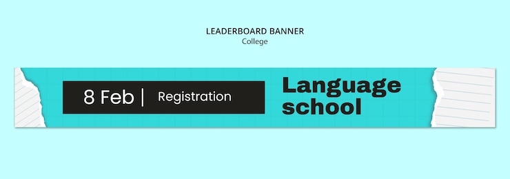 PSD gratuit projet de modèle de collège