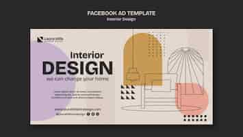 PSD gratuit projet de modèle de conception d'intérieur