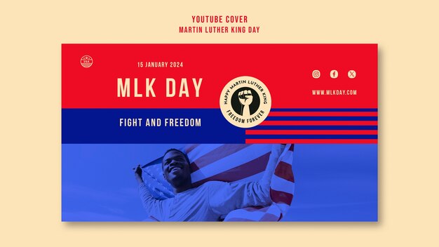 Projet de modèle du jour de Martin Luther King
