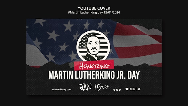 Projet De Modèle Du Jour De Martin Luther King