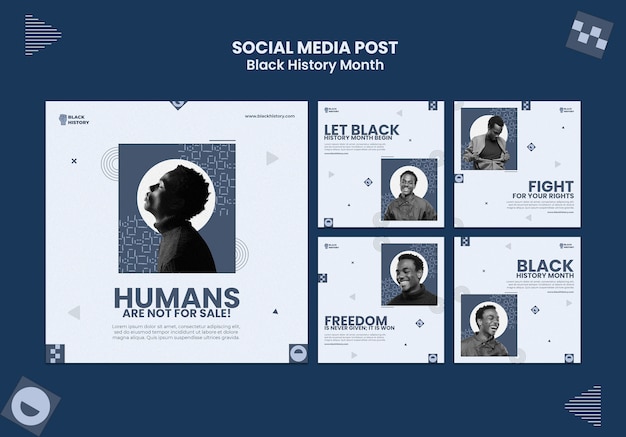Publication Instagram Du Mois De L'histoire Des Noirs