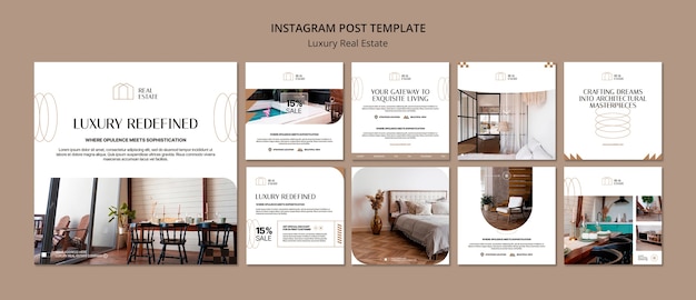 Publications Instagram Sur L'immobilier De Luxe