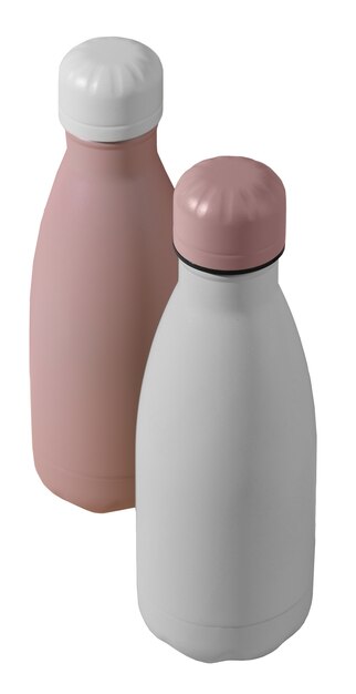 Récipient thermos métallique isolé