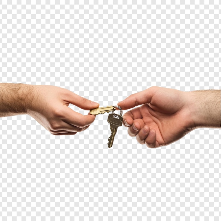 PSD gratuit la remise des clés un échange symbolique de propriété