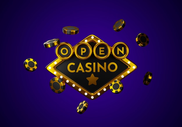 Rendering 3D des éléments du casino