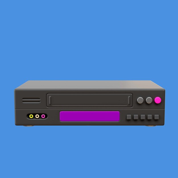 Rendu 3D de l'icône des années 90